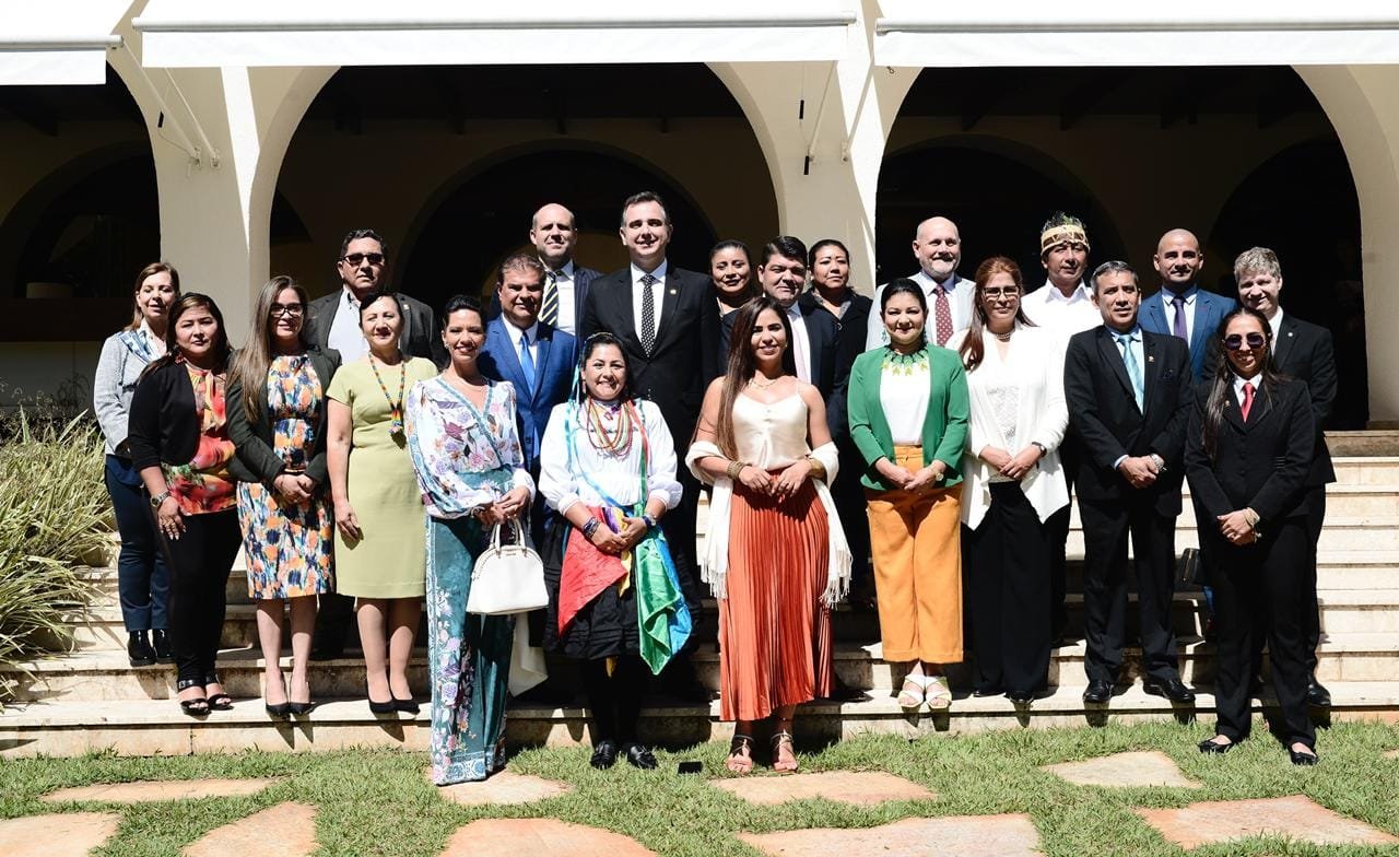 Reunião do Parlamaz na Residência Oficial do Senado Federal