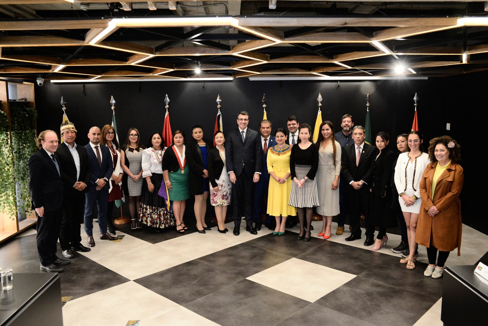 Delegações do Parlamaz com o Ministro de Estado do MRE em Reunião Ordinária do Parlamaz, em Brasília