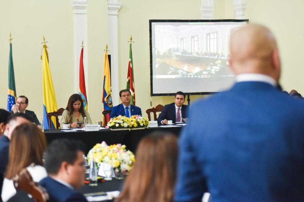 Reunião Ordinária do Parlamaz em Bogotá, Colômbia