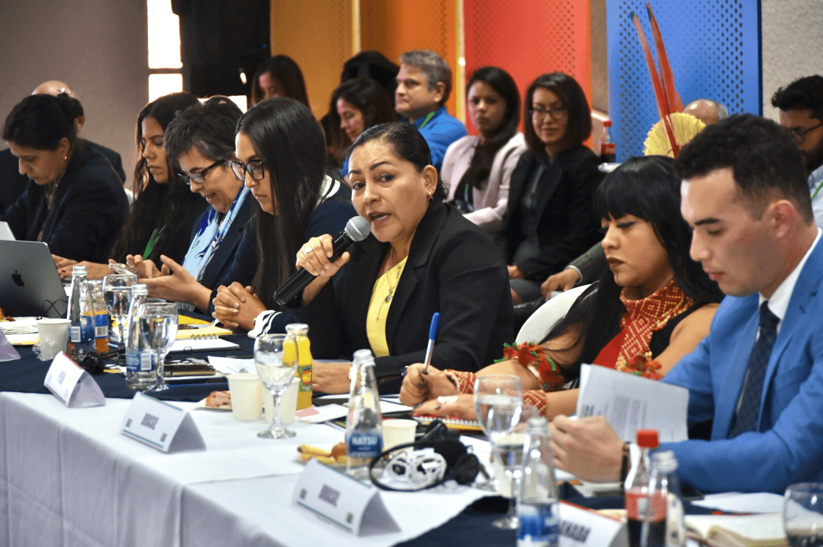 Reunião de Bogotá, às margens da Cúpula de Países Amazônicos da Colômbia. 20 de agosto de 2025.