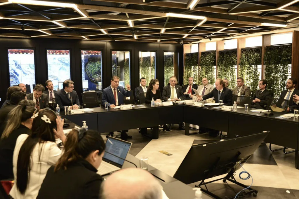 Reunião Ordinária do Parlamaz em Brasília, sede da OTCA, 18 de maio de 2022.