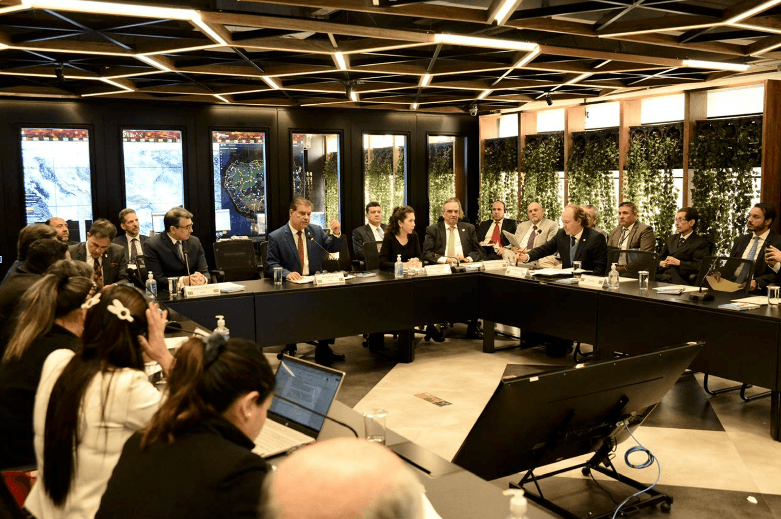 Reunião Ordinária do Parlamaz em Brasília, sede da OTCA, 18 de maio de 2022.